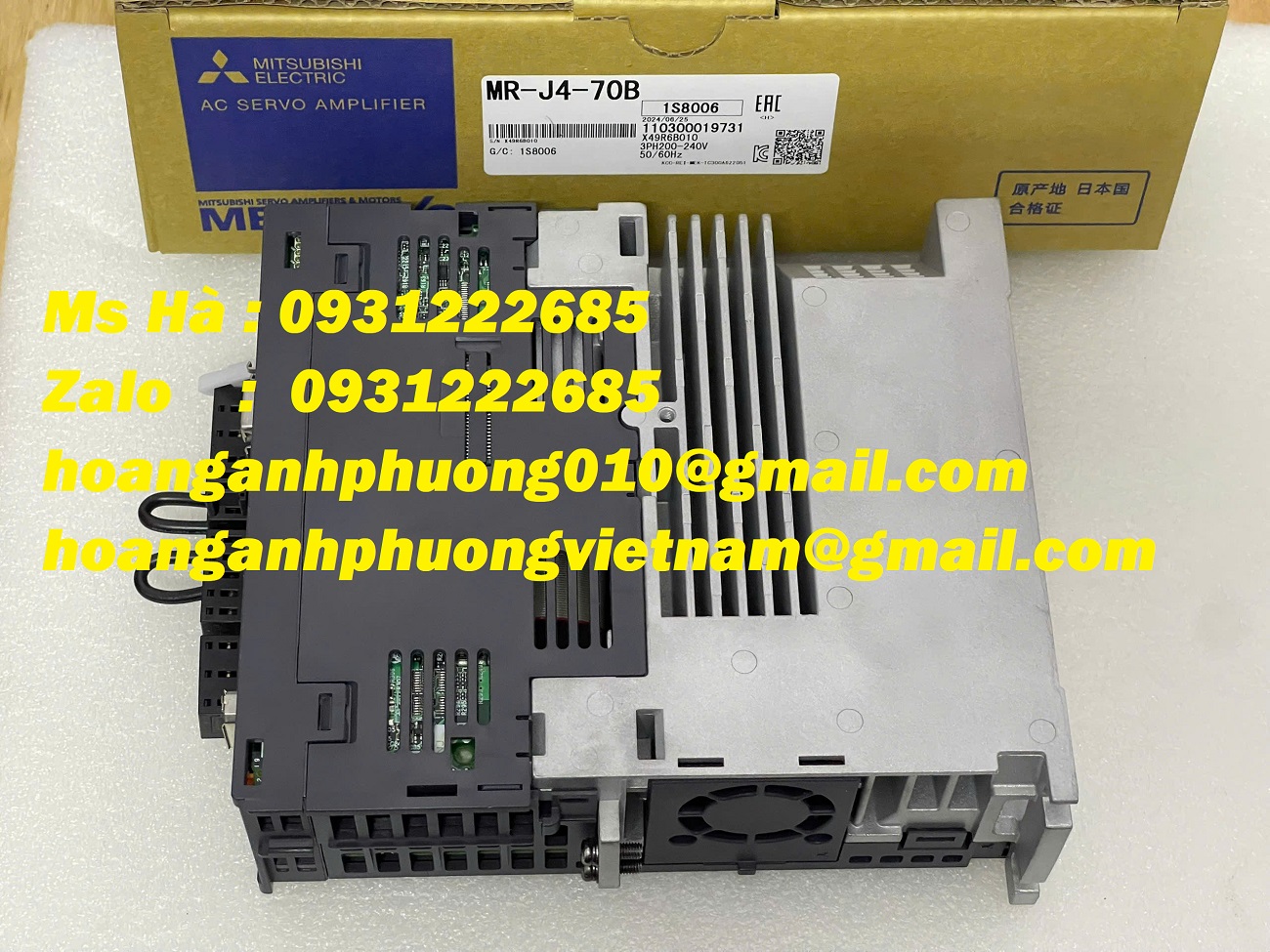 MR-J4-70B Servo dòng J4 mitsubishi - Bán hàng mới - giá tốt